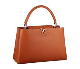 Louis Vuitton Elegant Capucines Bag MM Dark Peach Pursevalley Review – Purse Valley Reviews